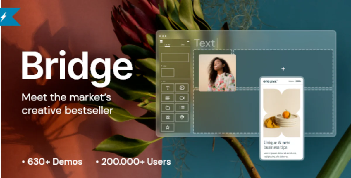 Bridge - Tema WordPress Creative Elementor e WooCommerce