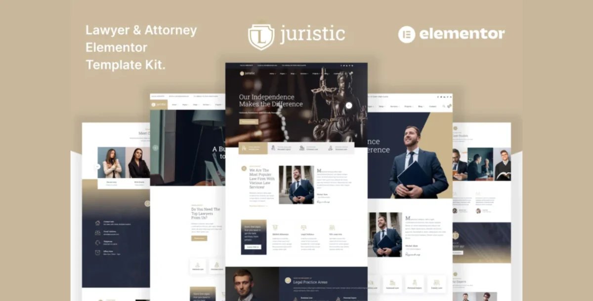 Juristic — Template para Advogados