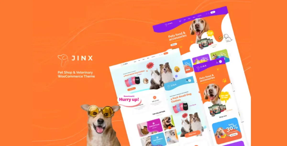 Jinx – Tema WooCommerce para Pet Shop